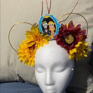 Disney Style Ears Day of the Dead Coco